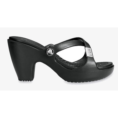 Сандалии Crocs, цвет цвет черный