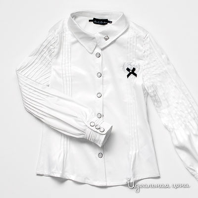 Блузка Fun&Fun girl, цвет белый