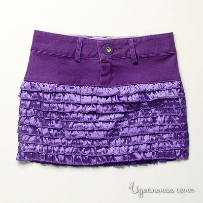 Юбка Fun&Fun girl, цвет цвет фиолетовый