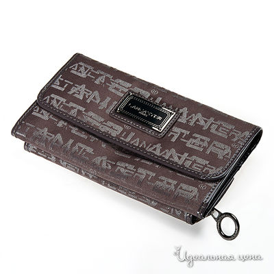 Кошелек Lancaster, цвет цвет серо-коричневый