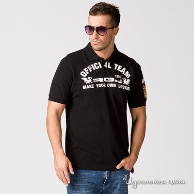 Поло RG-512, цвет цвет черный