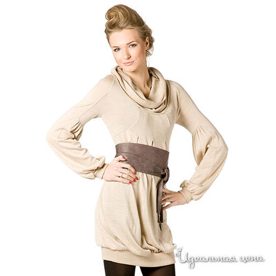 Платье Pinko, цвет цвет светло-кремовый