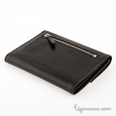 Бумажник Giorgio Fedon дамский, цвет темно-коричневый