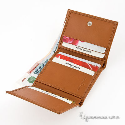 Бумажник Giorgio Fedon дамский, цвет коричневый