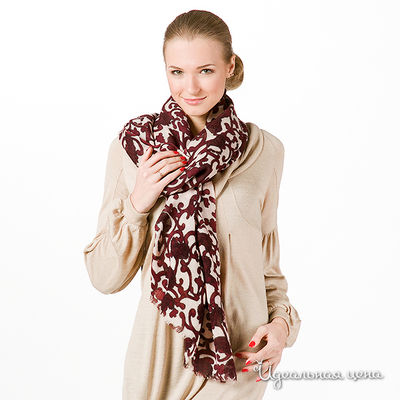 Палантин бордовый Renato Balestra