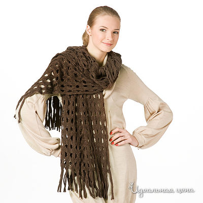 Палантин коричневый Renato Balestra