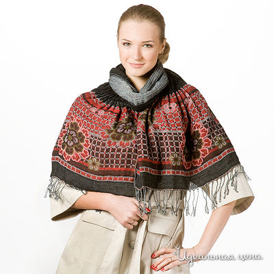 Шарф черный Renato Balestra