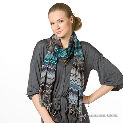 Шарф синий Renato Balestra