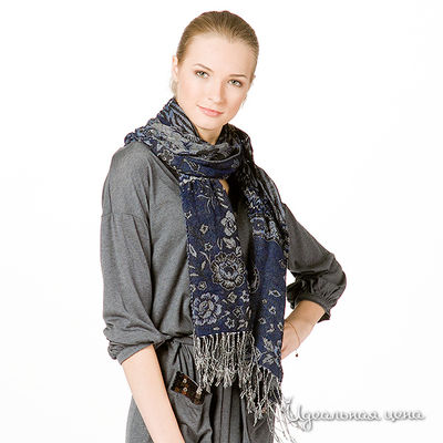 Шарф Renato Balestra, цвет цвет синий