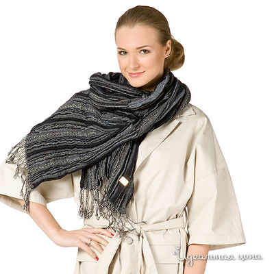 Шарф синий Renato Balestra