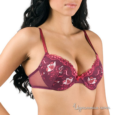Бюстгальтер Farfalina&Fru-Fru, цвет цвет бордовый