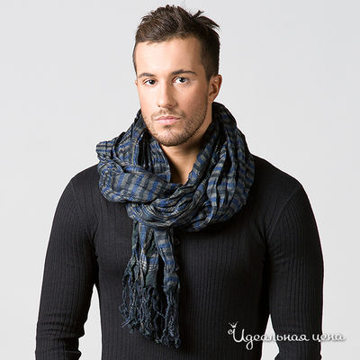 Шарф Renato Balestra, цвет цвет синий