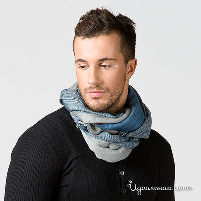 Шарф Renato Balestra, цвет цвет синий