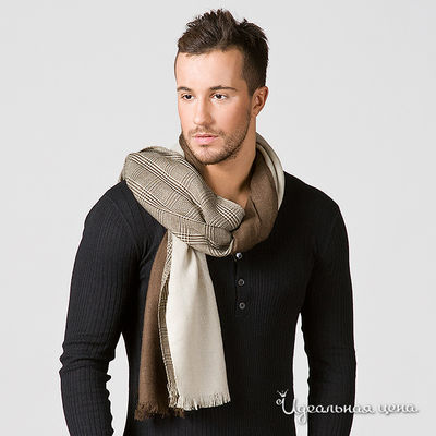 Шарф  Renato Balestra, цвет цвет коричневый