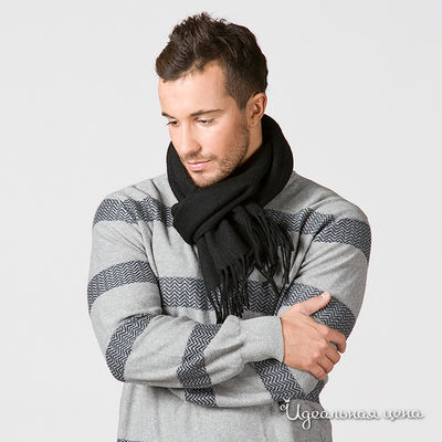 Шарф черный Renato Balestra