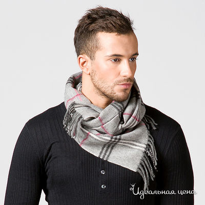 Шарф Renato Balestra, цвет цвет серый