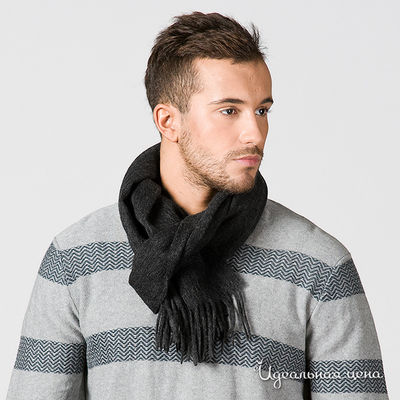 Шарф Renato Balestra, цвет цвет темно-серый