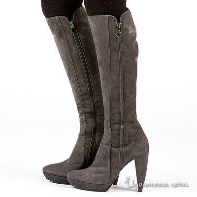 Сапоги Gode, цвет цвет серый