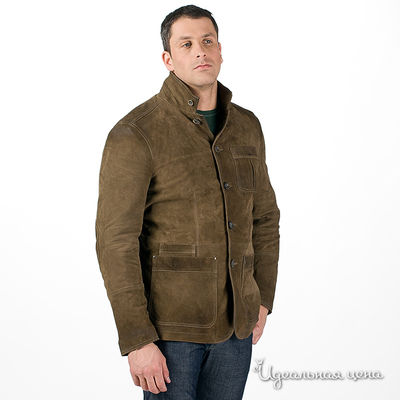 Пиджак Marlboro Classics, цвет цвет коричневый