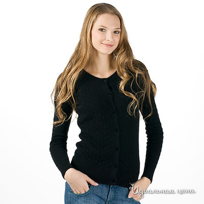 Кардиган Marlboro Classics, цвет цвет черный