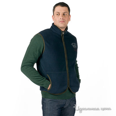 Жилет Marlboro Classics, цвет цвет синий