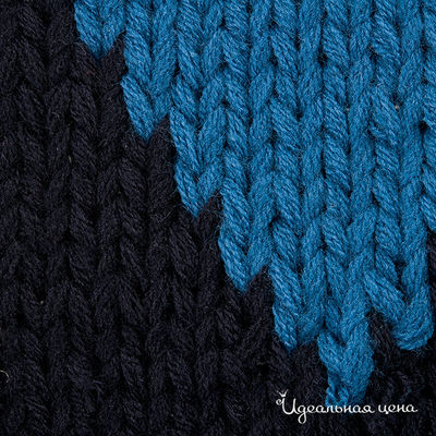 Женский шарф  синий