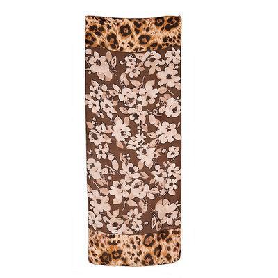 Платок Valentino, цвет цвет коричневы