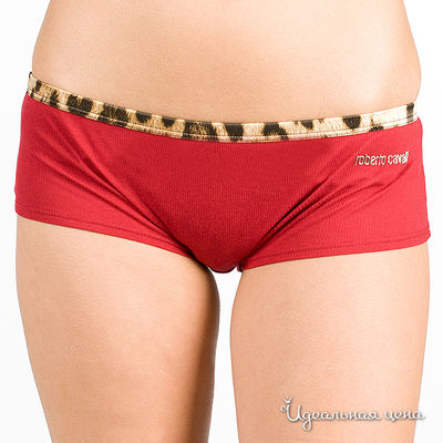 Трусы Roberto Cavalli, цвет цвет красный / леопардовый