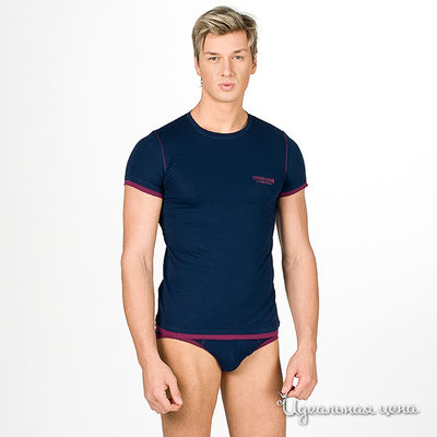 Футболка Roberto Cavalli, цвет цвет синий