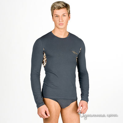 Майка Roberto Cavalli, цвет цвет серый