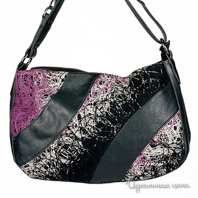 Сумка Sabellino, цвет цвет черный / фиолетовый