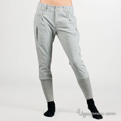 Брюки Rinascimento, цвет цвет светло-серый