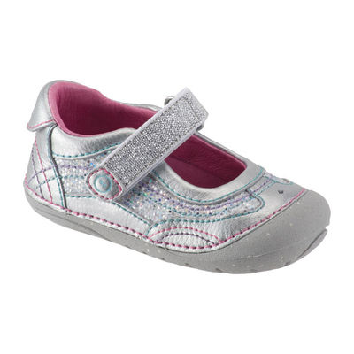 Туфли Stride Rite, цвет цвет серебристый