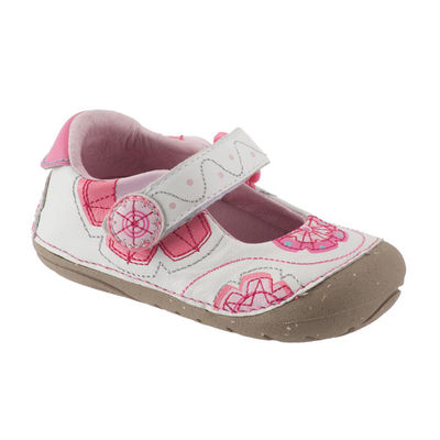 Туфли Stride Rite, цвет цвет белый / розовый