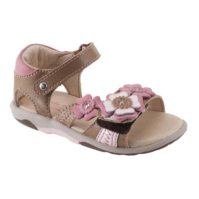 Сандалии Stride Rite, цвет цвет бежевый / розовый