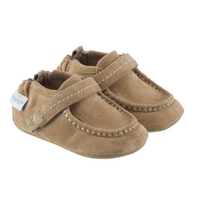Мокасины Robeez, цвет цвет бежевый