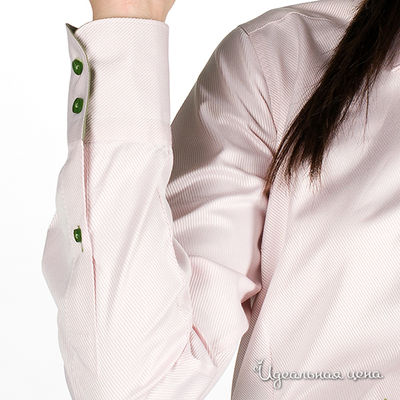 Рубашка Alonzo Corrado женская, цвет нежно-розовый