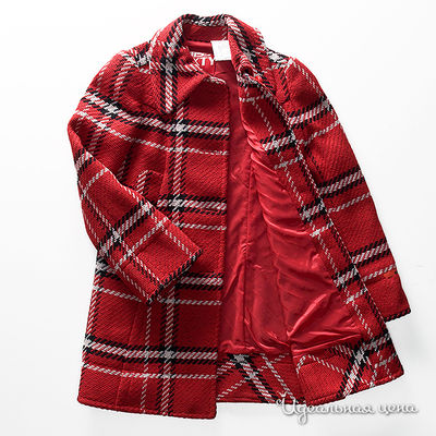 Пальто Miss Sixty Junior для девочки, цвет красный, рост 92-164 см