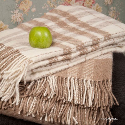 Плед Togas, цвет цвет светло-коричневый