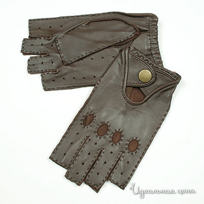 Перчатки Dali Exclusive, цвет коричневый