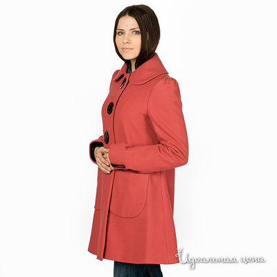 Пальто Killah, цвет цвет темно-коралловый