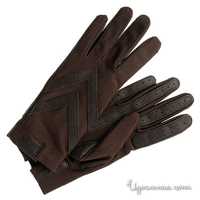 Перчатки Isotoner, цвет цвет коричневый