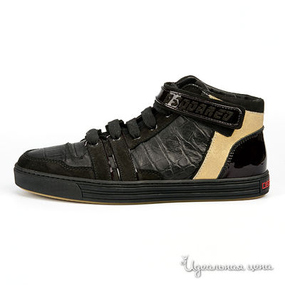 Кеды Prada, Richmond, Dsquared, цвет цвет черный