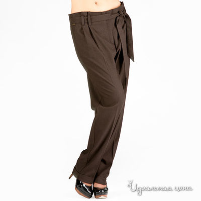 Брюки Marlboro Classics, цвет цвет шоколадный