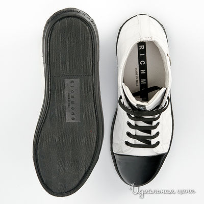 Ботинки Prada, Richmond, Dsquared женские, цвет белый / черный