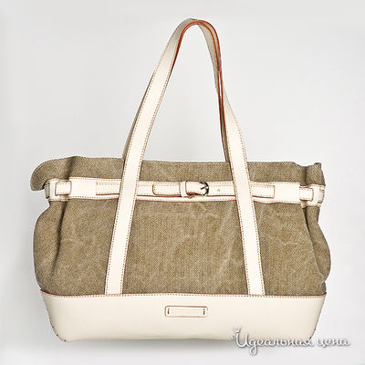 Сумка Avantre, Cerruti, Caracte, цвет цвет коричневый / молочный