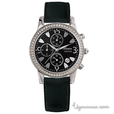 Часы Ника, цвет цвет серебро / черный