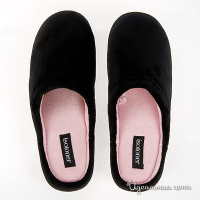 Тапочки Isotoner, цвет цвет черный