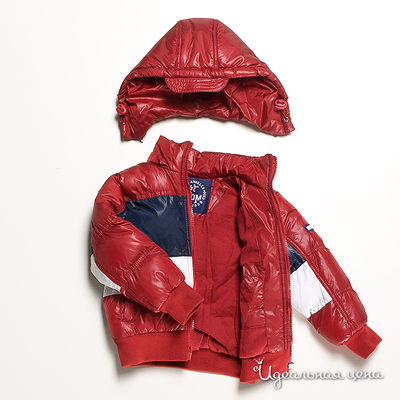 Куртка красная для мальчика, рост 98-122 см