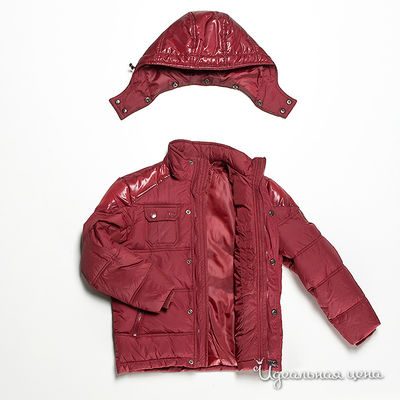 Куртка WPM для мальчика, цвет бордовый
